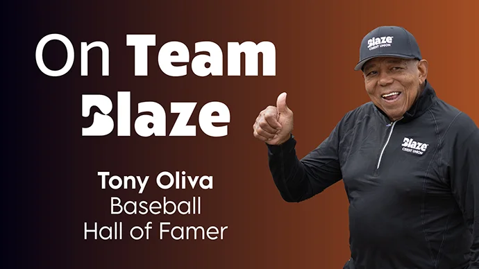 On Team Blaze: Tony Oliva, Baseball Hall of Famer