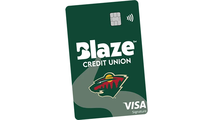 Blaze Wild Signature Visa Credit Card