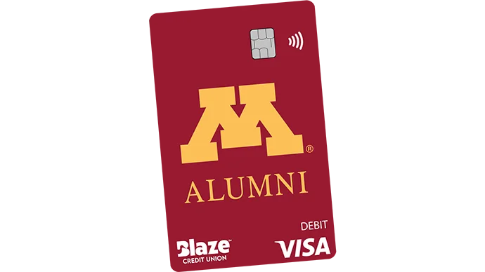 image of Blaze UMAA Visa Debit card image of Blaze UMAA Visa Debit card